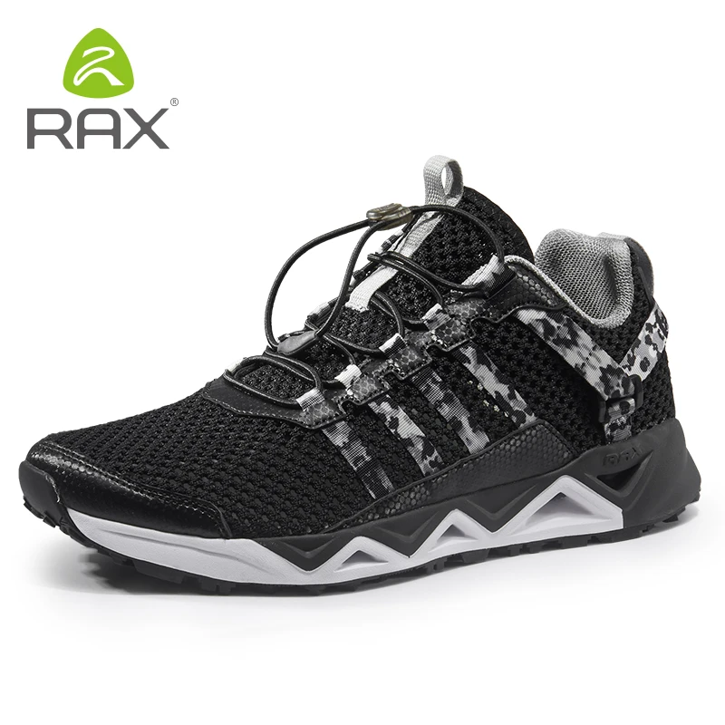 

Rax 2019 Summer Qick Drying Aqua Shoes Light Breathable Fishing Shoes Men Anti-slippery Trekking Upstream Shoes Outdoor Tourism