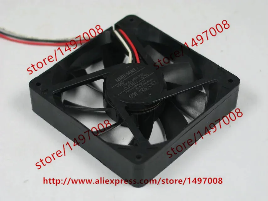 

NMB-MAT 2806RL-09W-B19 DC 7V 0.08A 70X70X15mm Server Cooling Fan