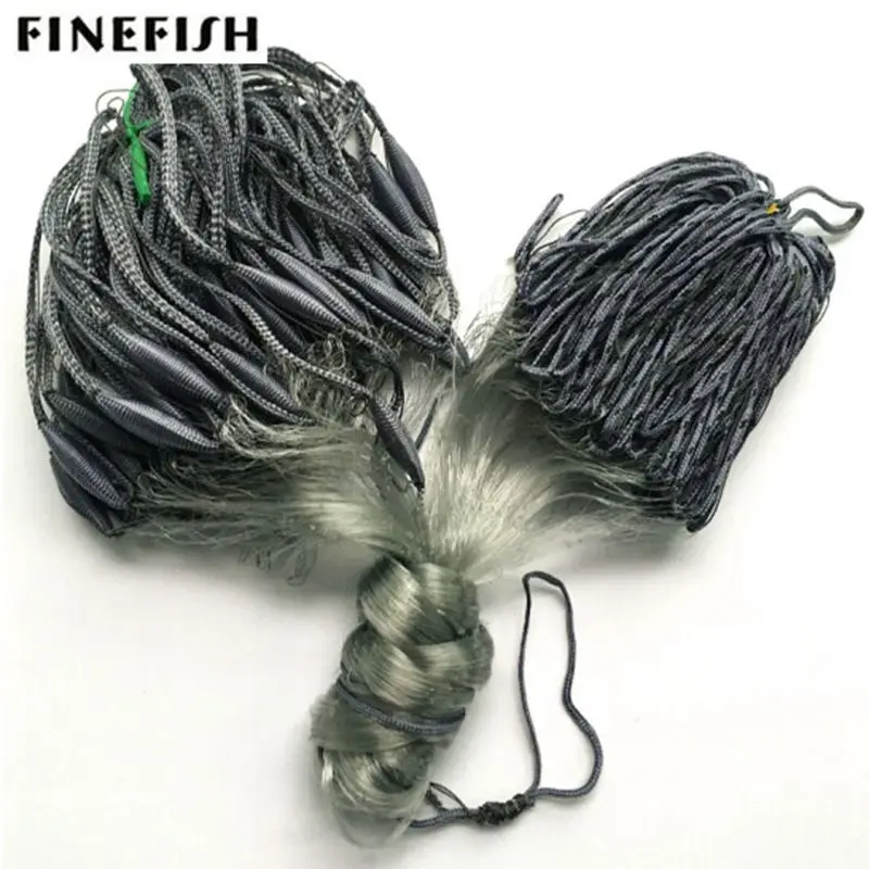 Finefish monofilamento finlandia Gillnet 1.8 x30m Fisherman Water Catch rete da pesca rete galleggiante europea fatta a mano