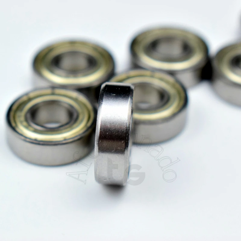 698ZZ Bearing 10pcs 8*19*6(mm) free shipping chrome steel Metal Sealed High speed Mechanical equipment parts