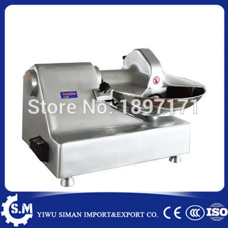 

5.5L stainless steel vegetable cutting machine meat food broken stuffing mixer machine automatic mincing chopper maker