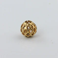 jewelry Raw brass beads copper rounds 8*3mm 3000pcs cap beads