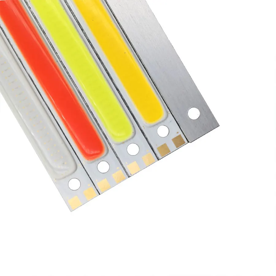 Sumbulbs 120x10MM 10W COB Light LED Strip Lamp 1000LM for Work Table Lights DIY Blue Red Warm Cold White 12CM LED Bar Bulb