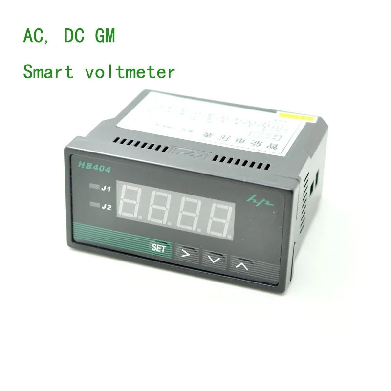 

High-precision digital voltmeter can switch the range of digital voltage display AC and DC universal Compatible Input: Dc/ac