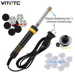 toner cartridge Refill Tool Hole Making Solder Kit Set Driller Electric Soldering Iron  Printer Copier Parts Maintenance Repair