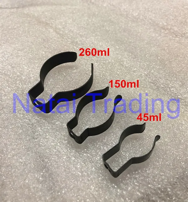 Free shipping! 24pcs Oil Measuring Cup Clamps Clips for Glass Measuring Cylinder Diesel Pump Test Bench Spare Part