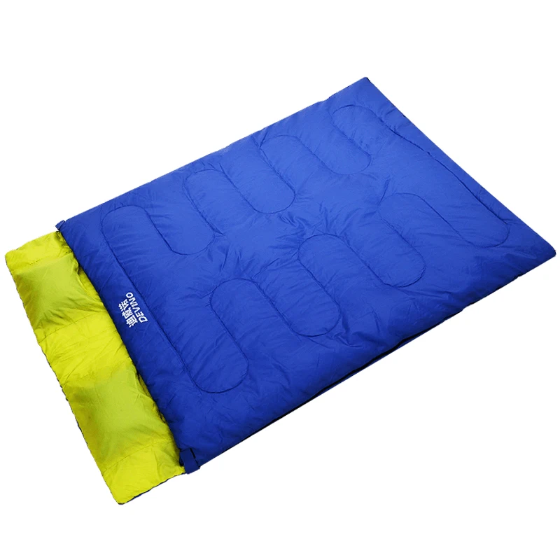 

Ultralarge 2 Person 200*150CM Cotton Filling Comfortable Adult Use Camping Double Sleeping Bag Slaapzak