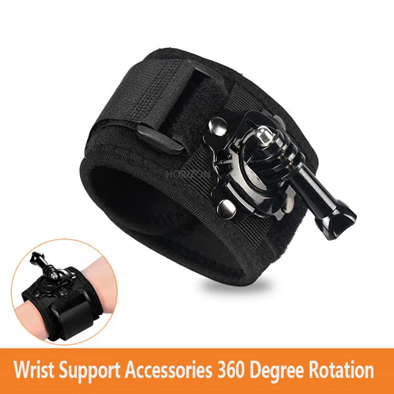 GoPro Accessories Wrist 360 Degree Rotation Adjustable Chest Mount Harness Belt for GoPro Hero 7 6 5 4 3+ SJcam YI Sport Camera