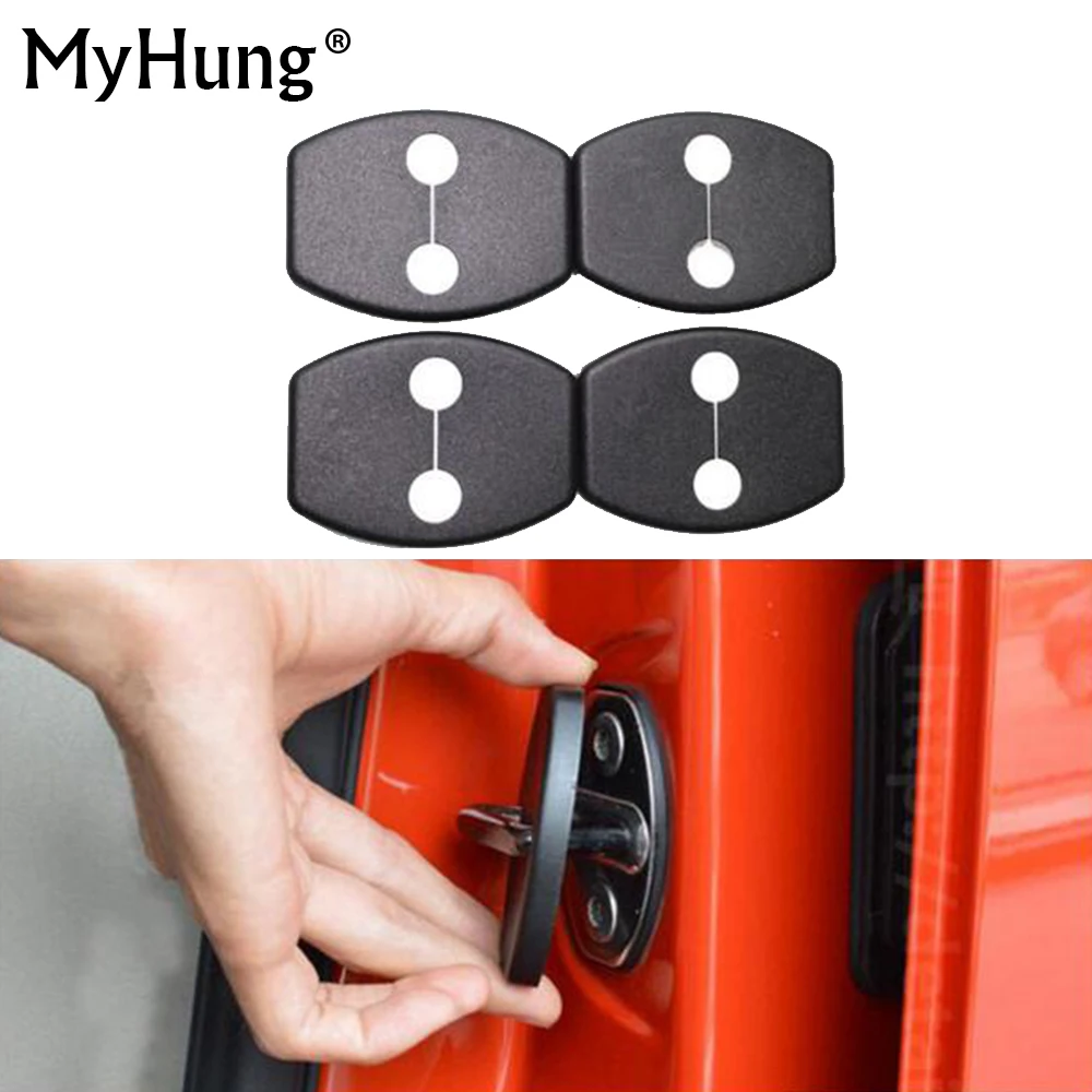 For Toyota Reiz Crown Corolla Puruis Yaris For Highlander Rav4 07-12 Fj150 Cruiser Camry 06-11 Car Door Lock Cover  Car Styling