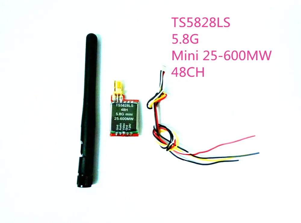 TS5828L Micro 5.8G 600mW 40CH /48chMini FPV Transmitter with Digital Display