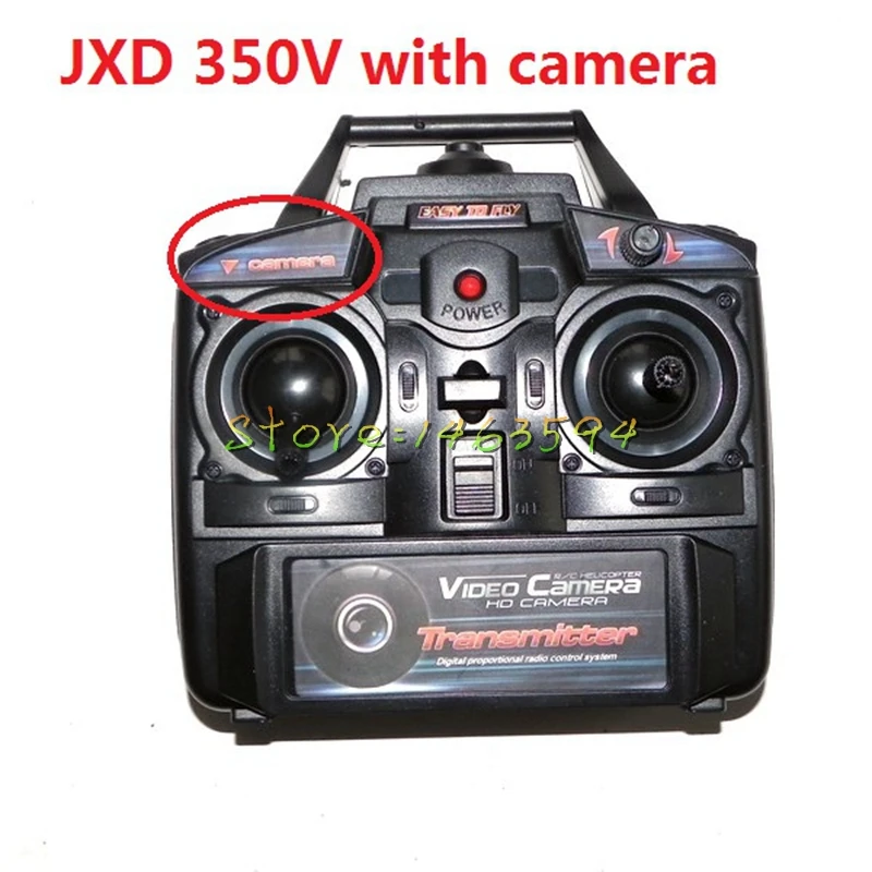 

Бесплатная доставка JXD 350V передатчик JXD350V Запчасти для радиоуправляемого вертолета пульт дистанционного управления
