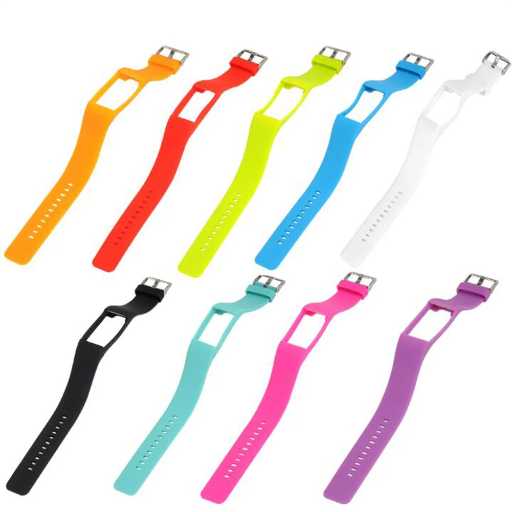 สายคล้องคอซิลิโคนสำหรับ Polar A360 A370 GPS นาฬิกากําไลสายคล้องสายรัดข้อมือสมาร์ทวอท์ชสำหรับผู้ชายผู้หญิงสีดำ