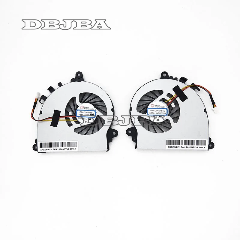 

New Original Laptop GPU + CPU Cooling Fan For MSI GS70 GS72 MS-1771 MS-1773 GTX 765M PAAD06015SL N269 CPU GPU Fan 3pin