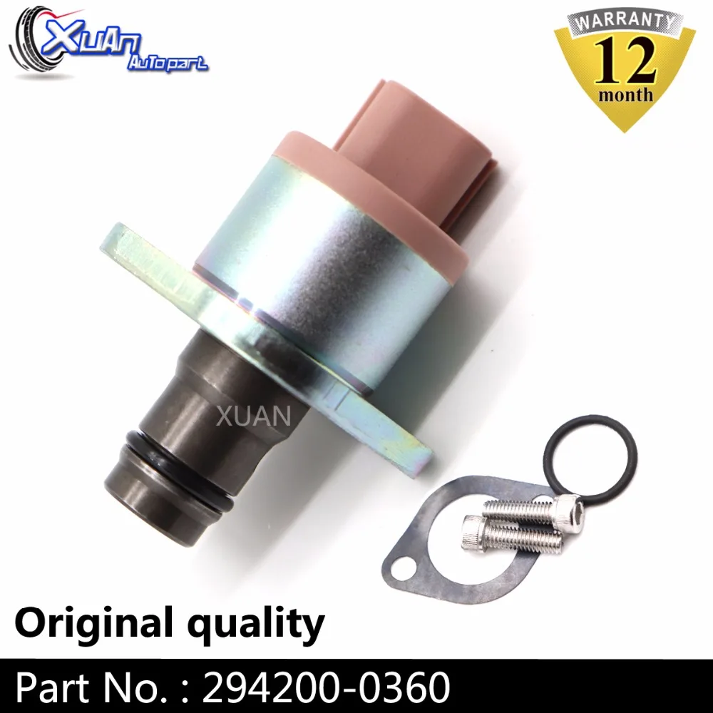 XUAN 294200-0360 Fuel Injector Pump Metering Pressure Suction Control Valve SCV for Nissan Cabstar Navara Pathfinder A6860EC09A