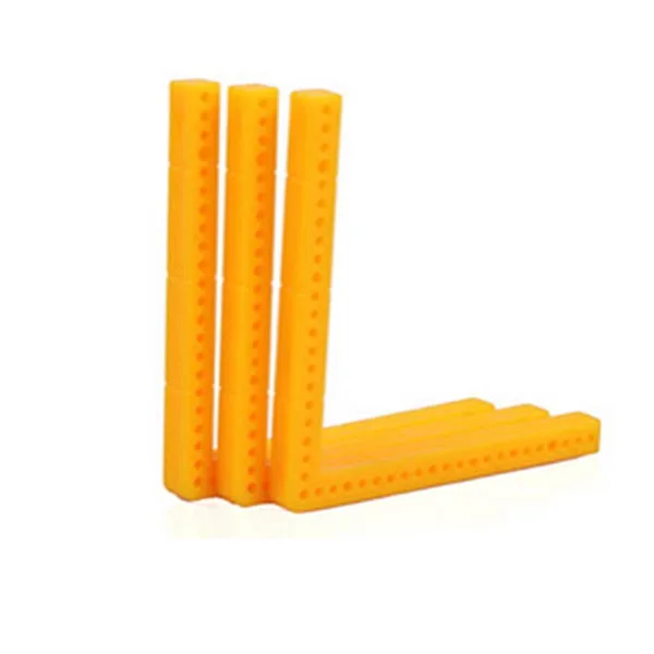 4pcs L type plastic strip frame stand bar universal rod DIY model