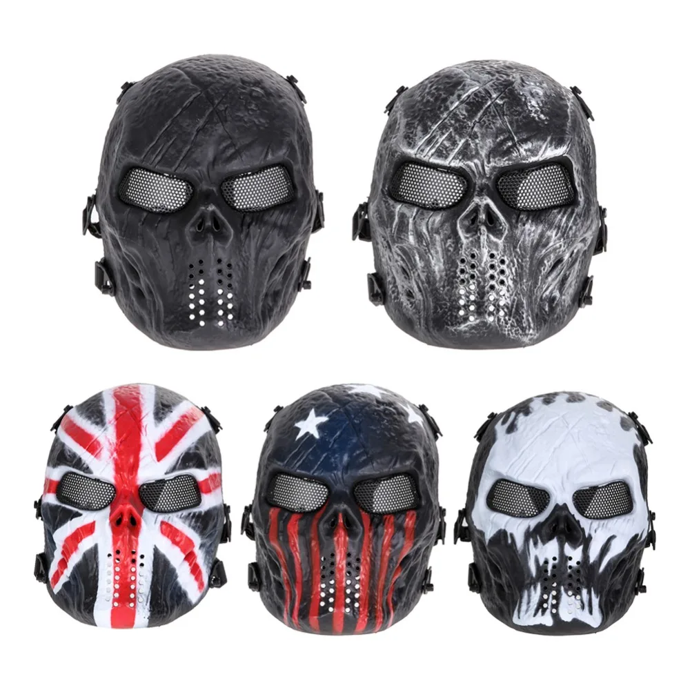 Halloween Masquerade Phantom Ghost Skull Mask Cosplay Costumes Wargame CS Outdoor Tactical Military Army of Two Airsoft Masks