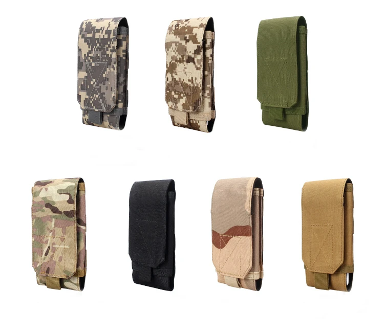 Tactical Phone Pouch Belt Hook Holster Waist Case For Gionee A1 Lite A1 Plus S9 S10 S10B S10C M5 M6 Plus M7 TECNO Camon X / CA7