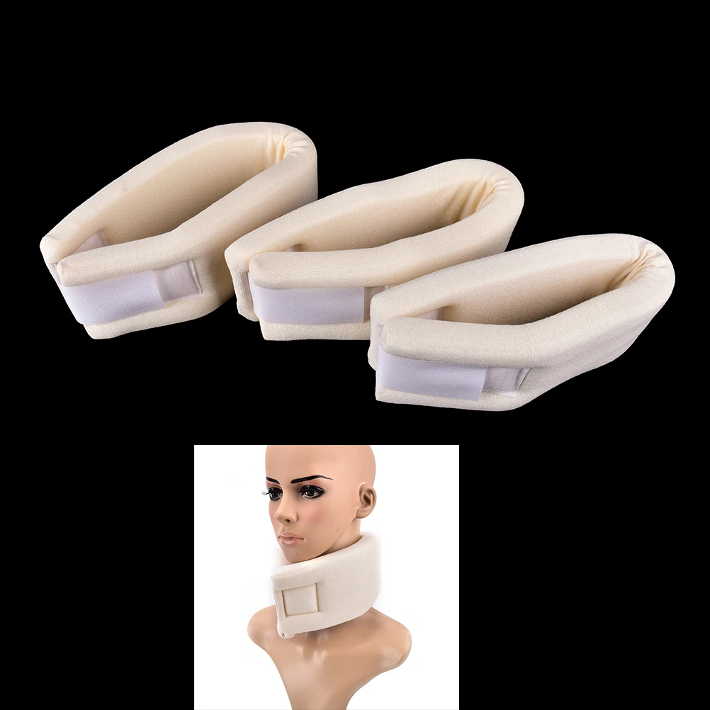 3Sizes High Quality Soft Firm Foam Cervical Collar Support Shoulder Press Relief Pain Neck Brace Braces & Supports