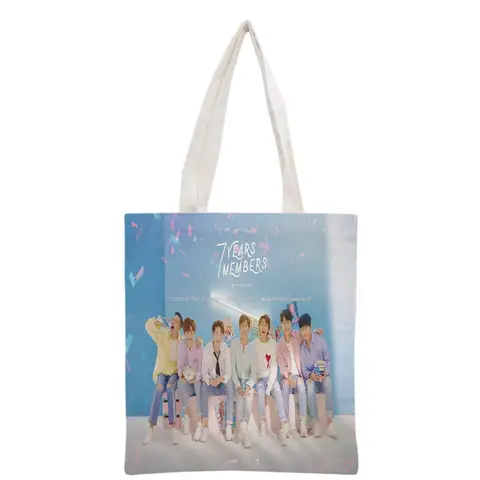 12 best sales टोट बैग बीटीएस - №5