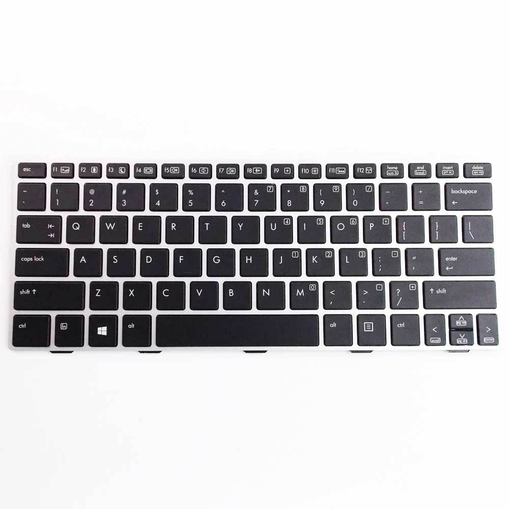Imagem -02 - Portátil Eua Inglês Versão Teclado para hp Elitebook Revolve 810 g1 810 g2 810 g3 com Retroiluminado