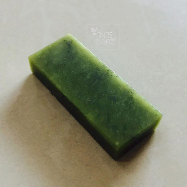 BNBS 10000# Natural agate strickenly green agate pulpstone high carbon steel knife sharpening stone Size:50*20*10MM