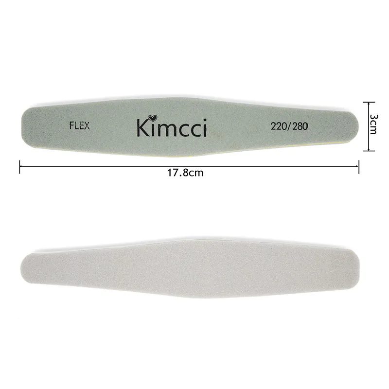 1pcs Kimcci Good Quality Manicure Tools Set Nail Art File Sandpaper Sponge Buffer EDGE 220/280 Nail Salon Manicure Accessories