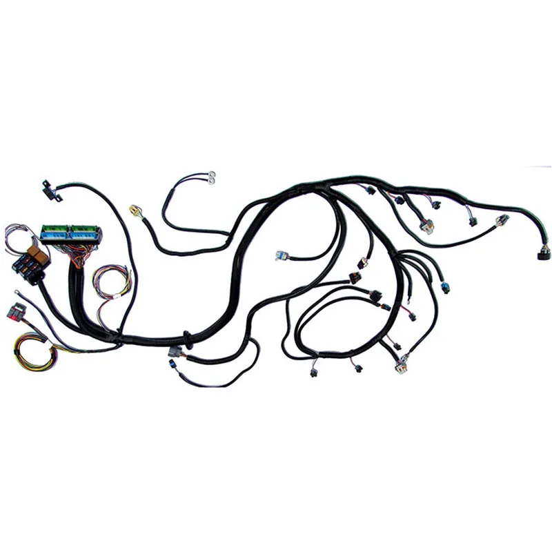 CNCH Updated TXL Wires 03-07 VORTEC ENGINE STANDALONE WIRING HARNESS WITH 4L60E DRIVE BY WIRE DBW 4.8 5.3 6.0 EV1 INJ