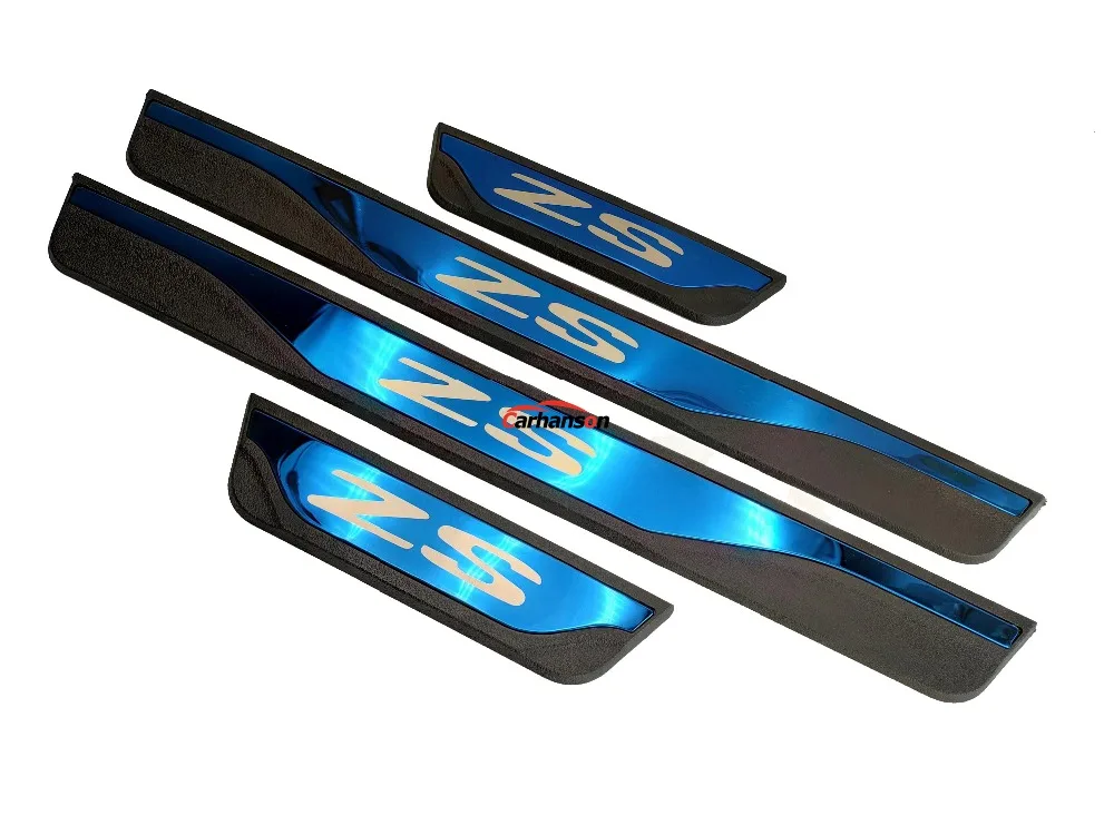 Für MG ZS 2024 2025 2026 Autozubehör Türschwellenleisten Trittschutz Pedalschutz Styling Auto-Schwellenaufkleber 4 Stück – Detail 8