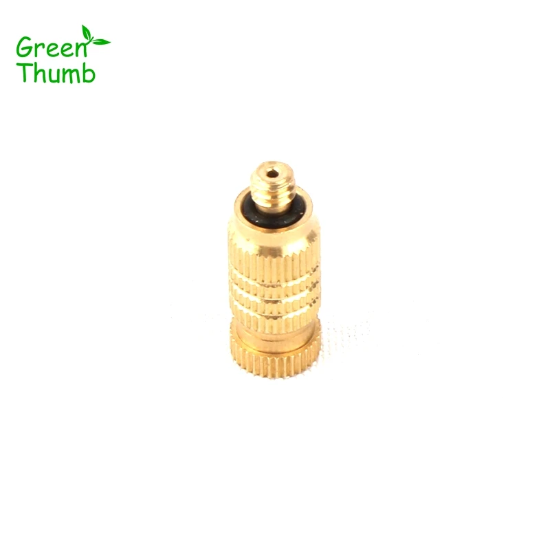 5pcs 3/16 Inch Metal Sprinkler Cooling Humidify Mist Nozzle Aperture 0.1,0.15,0.2,0.3,0.4,0.5mm Brass Spray Nozzle