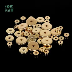 High Quality 100-500pcs Rhodium/KC Gold CCB Plastic Beads Loose Spacer Beads for DIY Jewelry Findings 5/8/10mm Pick Size