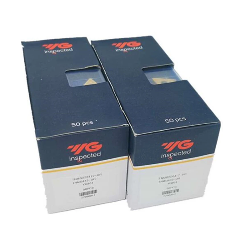Imagem -05 - Inserções do Carboneto Tnmg Yg1 Tnmg220404 Tnmg220408 Tnmg220412-ur Yg801