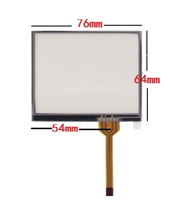 

New 3.5 inch touchscreen 76*64 LQ035N111 camera touch screen 76mm*64mm