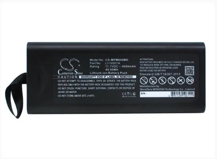 Cameron Sino 4500mAh battery for MINDRAY IMEC10 IMEC12 IMEC8 IPM10 IPM12 IPM8 Moniteur VS600 Moniteur VS900 115-018012-00