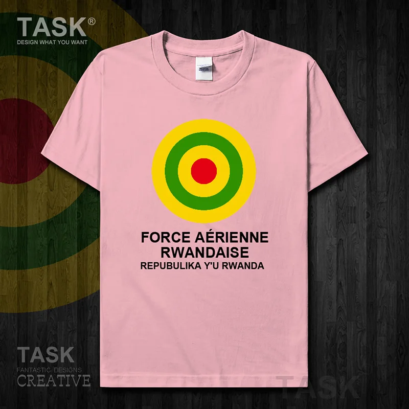 Air Force Rwanda Rwandan Rwandese RWA RW t shirt new Tops Short sleeve country sports cotton summer Army Tactical Military 01