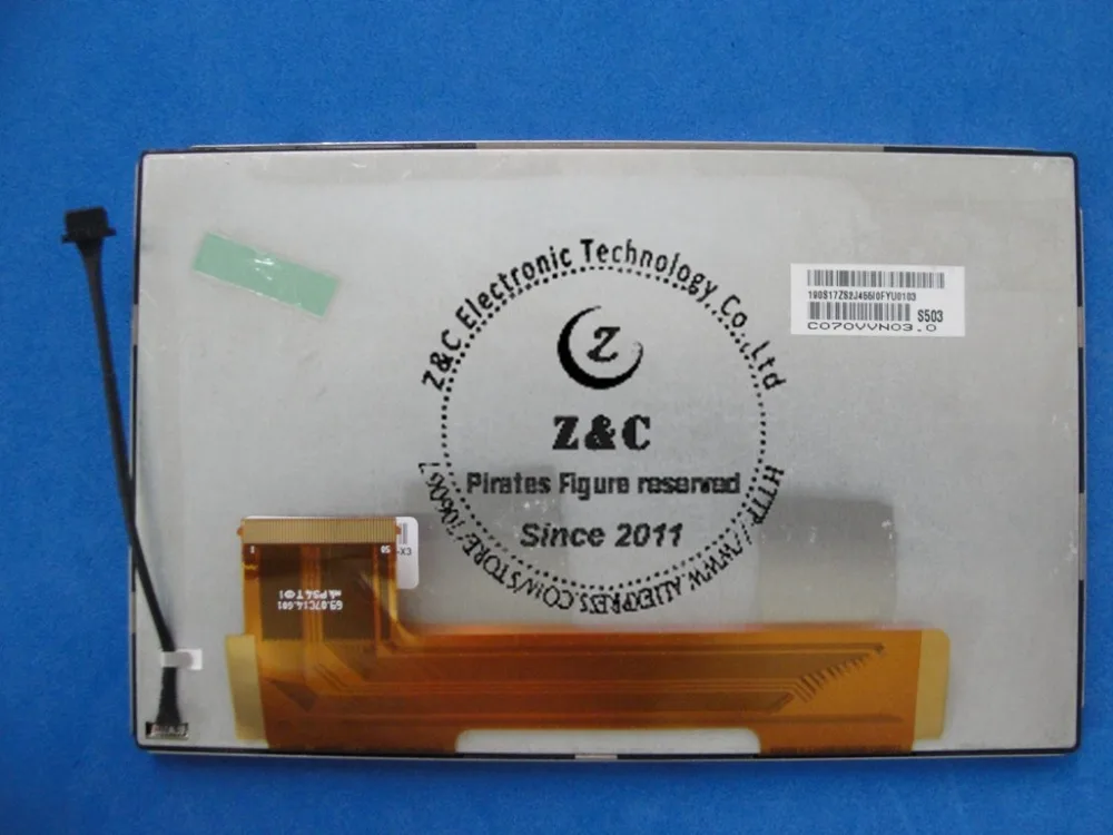 

C070VVN03 C070VVN03.0 Original A+grade 7 inch 800*480 LCD Display Screen for AUO