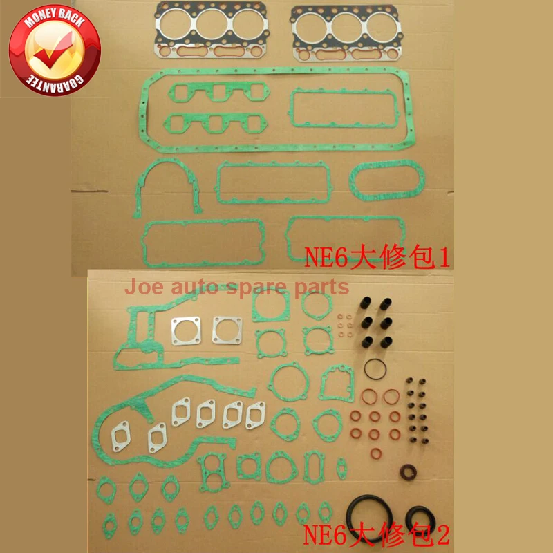 NE6 NE6T Engine Full gasket set kit for NISSAN UD 10101-95529 11044-95003 10101-95325 1010195529 1104495003 1010195325