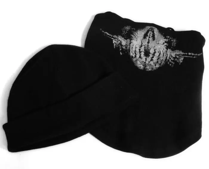 New Keegan P. Rush Black Ghost Skull Balaclava Ski Hood Cycling Skateboard Warmer Full Face Ghost Mask