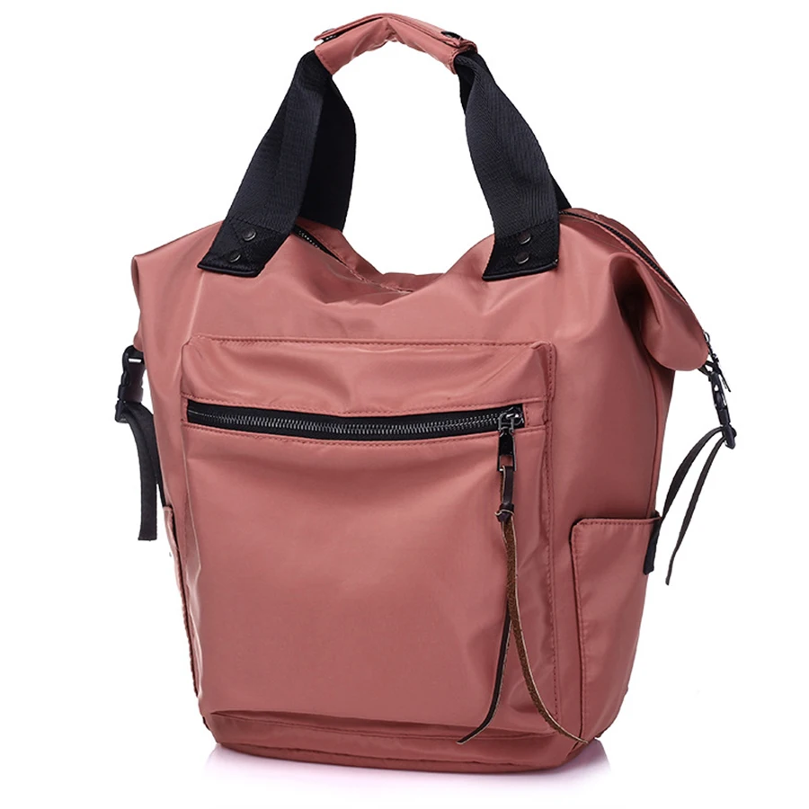 Mochila de nylon feminina, mochilas casuais para mulheres, de alta capacidade, para volta às aulas, bolsa de viagem para estudantes, meninas adolescentes, 2019