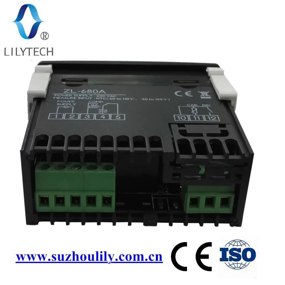 ZL-680A, 16A, Temperature Controller, Thermostat temperature, Cold storage temperature controller, Lilytech