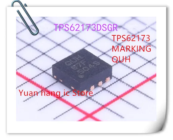10 قطعة TPS62173DSGR TPS62173 وسم QUH IC QFN-8