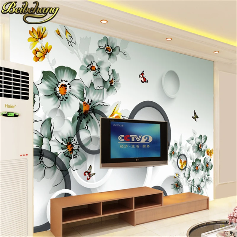 

beibehang Luxury papel de parede 3d wallpaper wall mural papel de parede photo wall paper flower papier peint behang papel mural