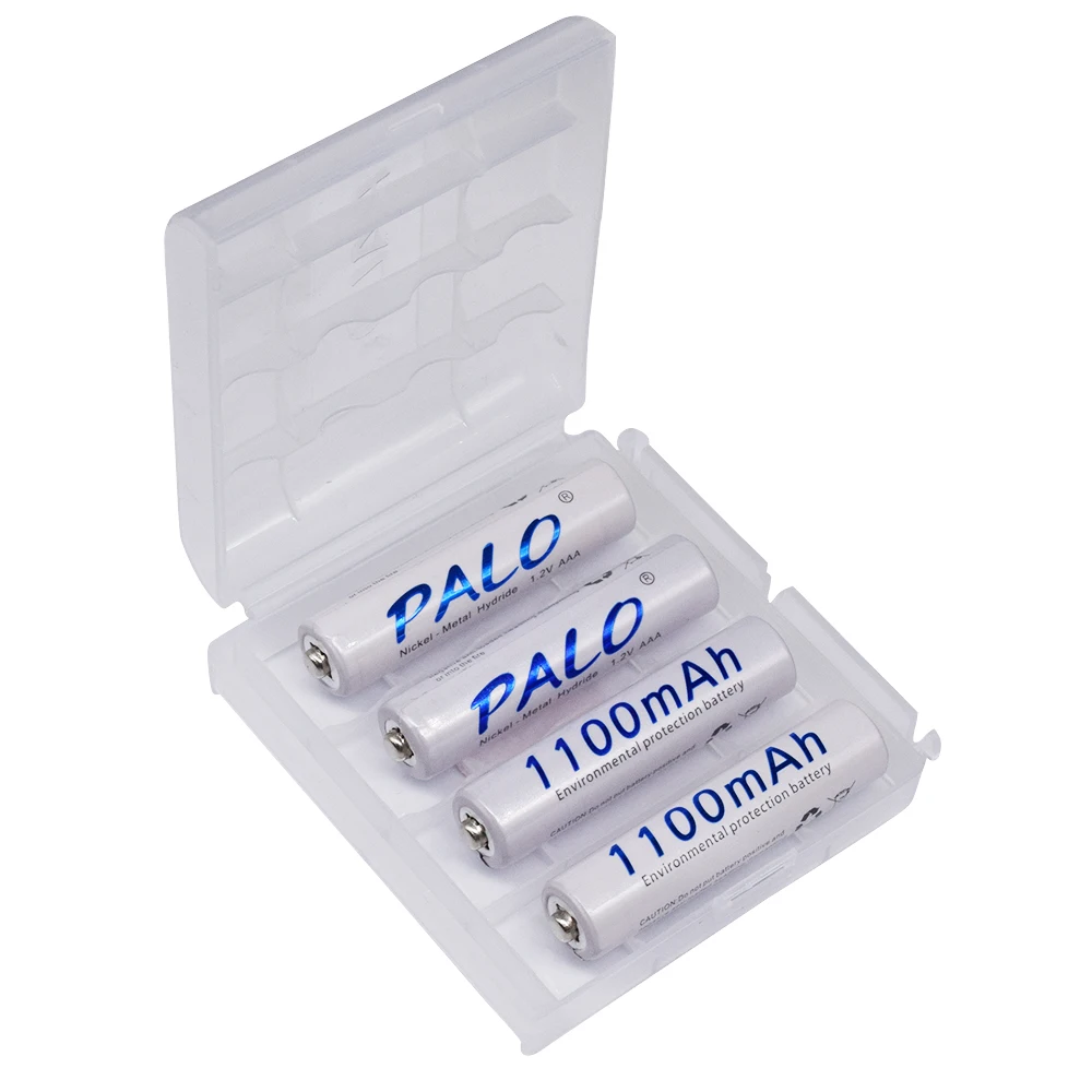 PALO  AAA 1.2v NIMH Battery 3A 1100mah 3A Rechargeable Battery Ni-mh Batteries AAA Battery Rechargeable for Camera Toys