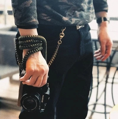 hand-woven Nylon rope Camera Shoulder Neck Strap Belt for Mirrorless Digital Camera Leica Canon Fuji Nikon Olympus Pentax Sony