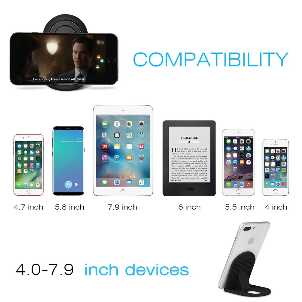 Складной держатель Magcle для сотового телефона, пластиковая подставка, настольная подставка для смартфонов и планшетов, держатель для телефона