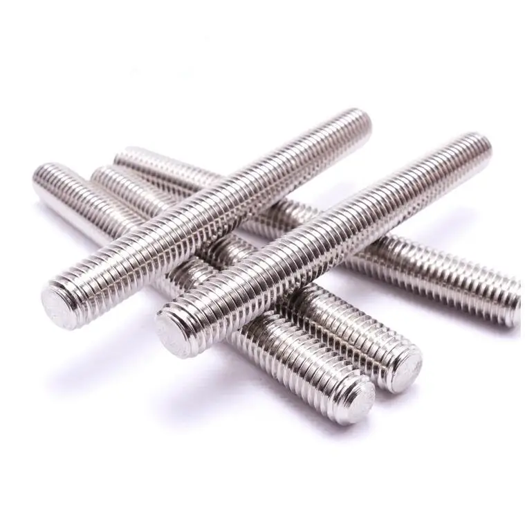 M8 304 stainless steel screw headless bolt stud teeth 8mm X 100MM  X10