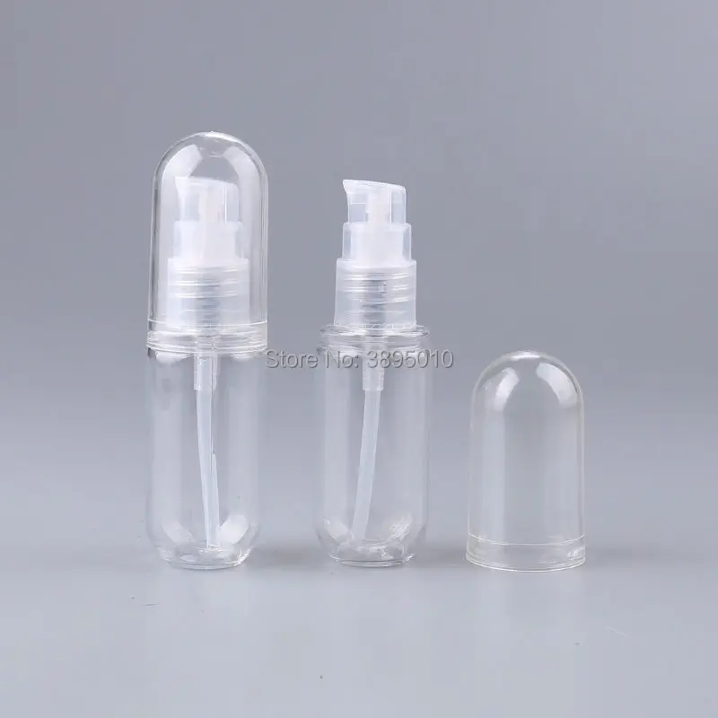 

50ml Empty pet lotion bottles pressure pump bottle for shampoo ravel refillable container F710