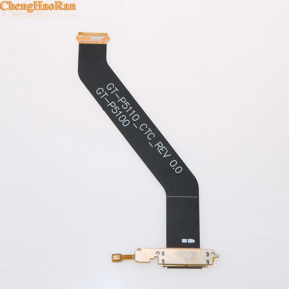 1PCS For Samsung Galaxy Tab 2 P5100 Tab 3 P5210 P5200 Charger Charging Flex Cable USB Dock Connector Port + Microphone Cables