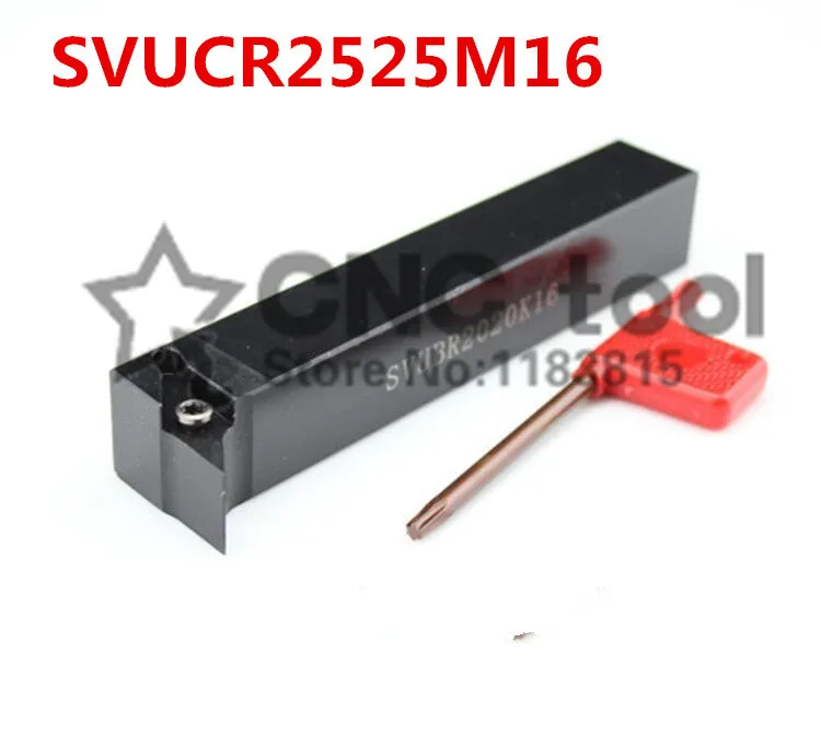 

SVUCR2525M16/ SVUCL2525M16 токарный станок для резки металла токарный станок с ЧПУ токарные инструменты Внешний токарный инструмент держатель s-типа SVUCR/L