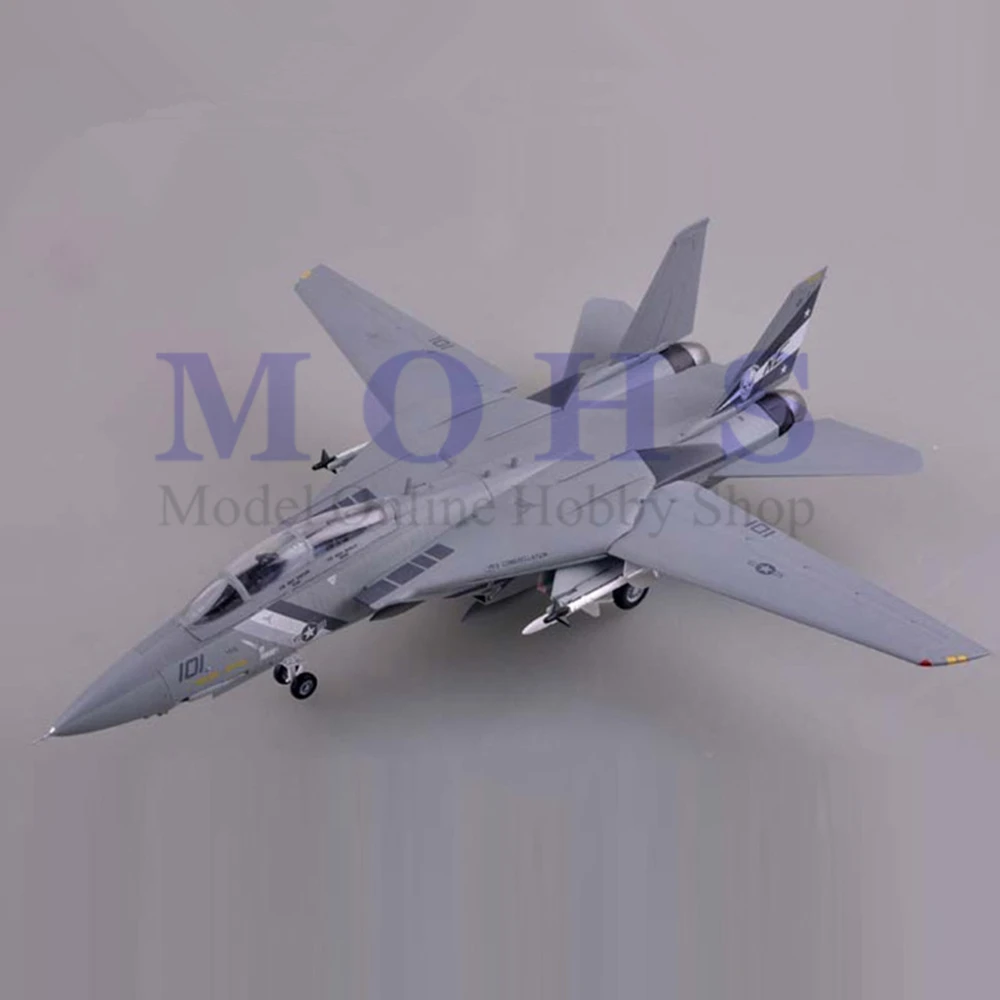 EASY MODEL 37190 1/72 Assembled Model Scale F - 14 Finished Model Airplane Scale Aircraft Fighter F14  F-14D VF-102