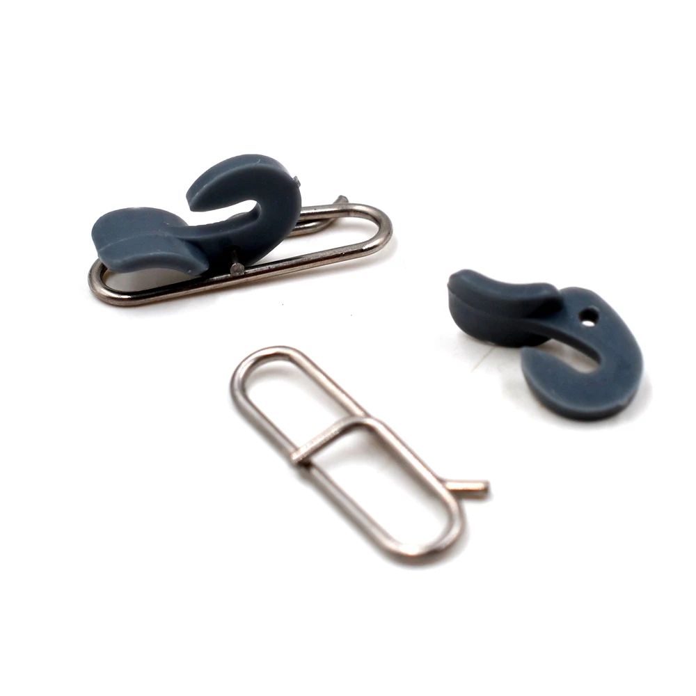 MNFT 20PCS Stainless Steel Impact Bait Clip Fishing Accessories Fishing Sea Fishing Impact Hook Bait Clips